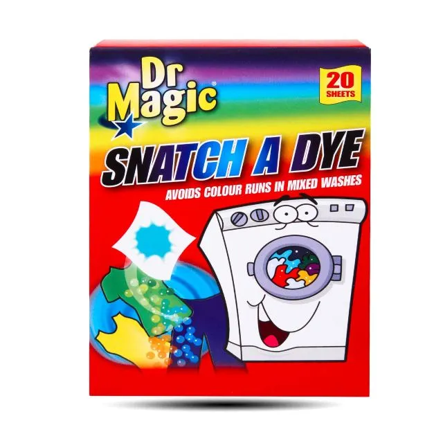 Dr Magic Snatch A Dye Colour Catcher 20 Sheets